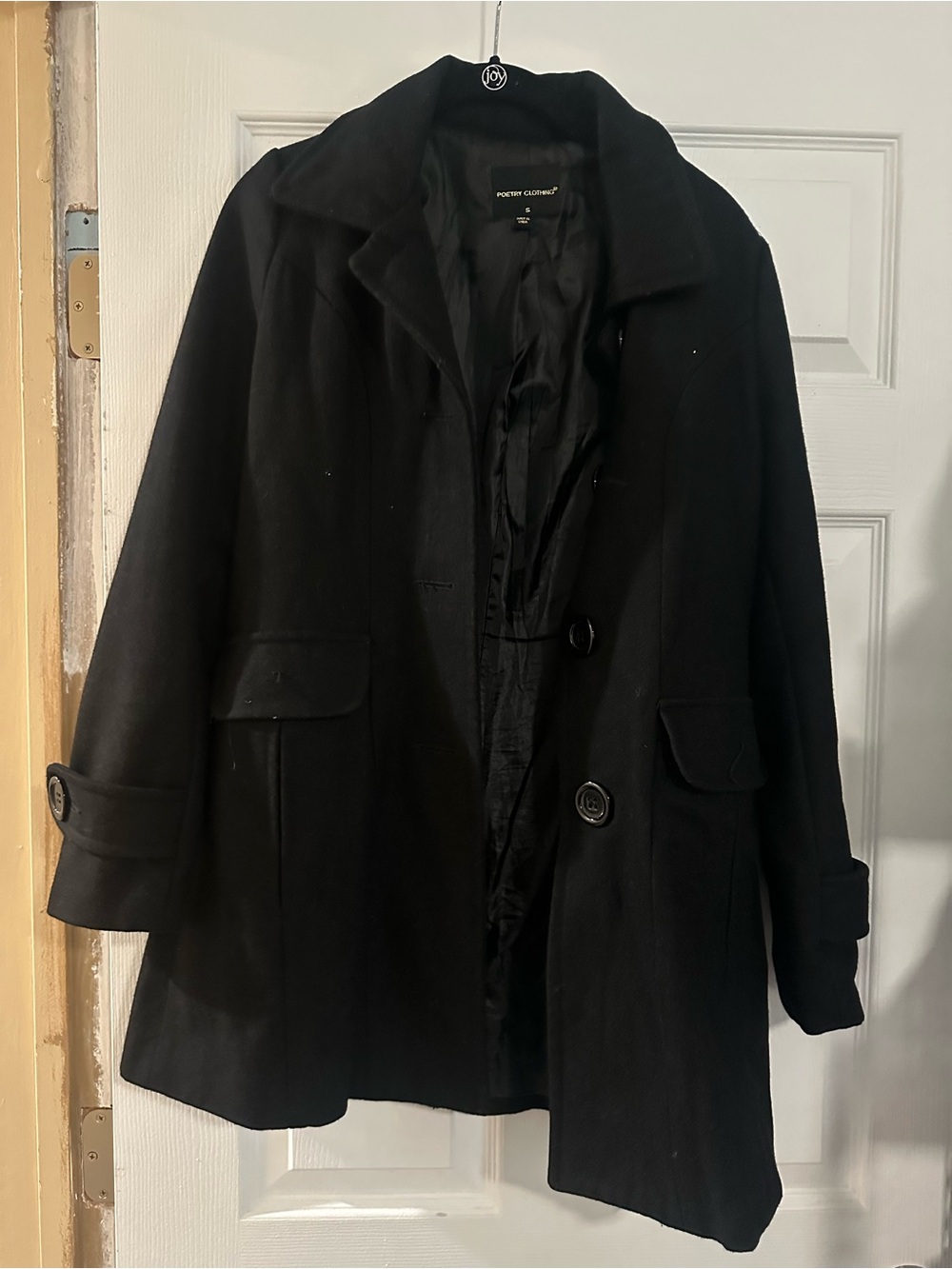 Black Classic Trench Coat by